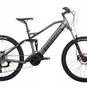 Rower elektryczny MTB TOTEM Carry silnik centralny Full pełne zawieszenie